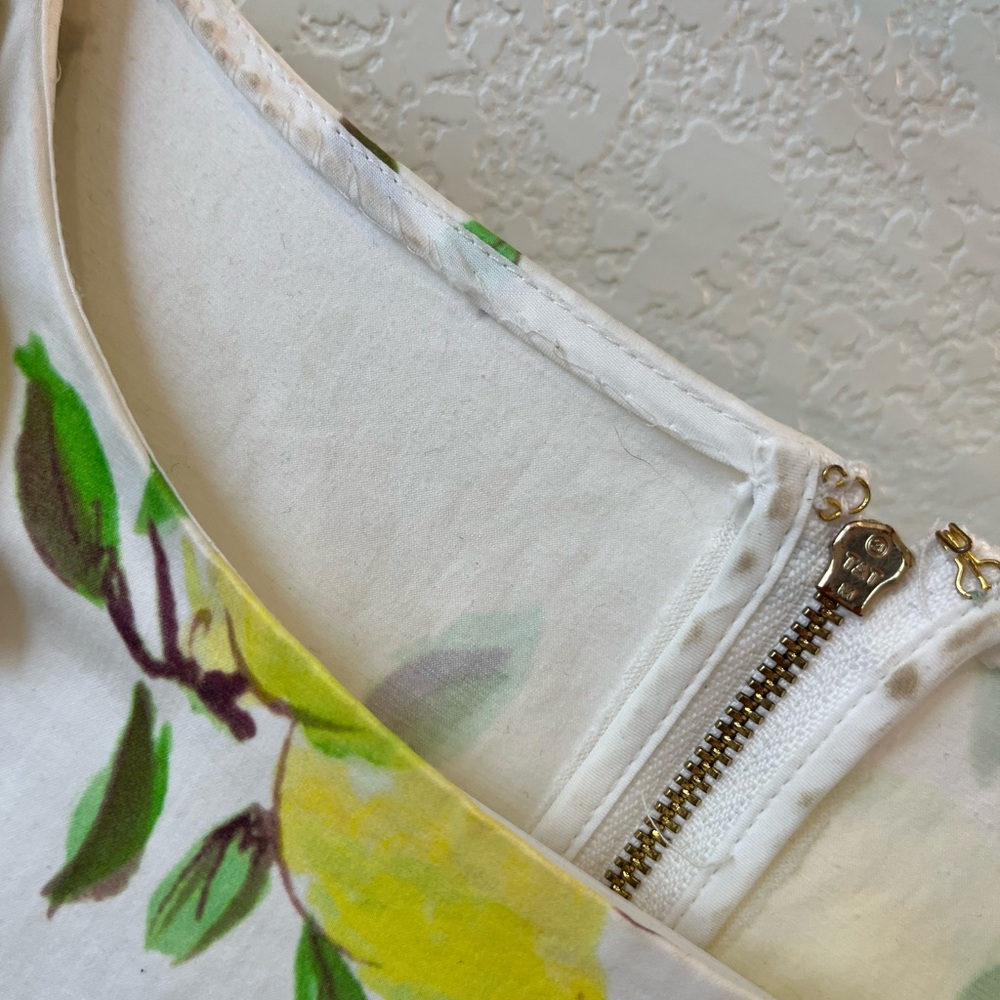 Kate Spade lemon peplum top - Picture 3 of 3